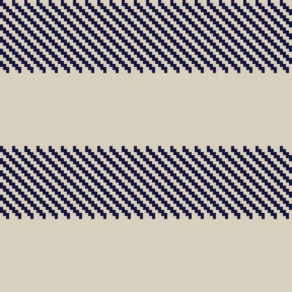 Diagonal Stripe Fair Isle Nahtlose Mustergestaltung Für Strickwaren Modetextilien Grafiken — Stockvektor