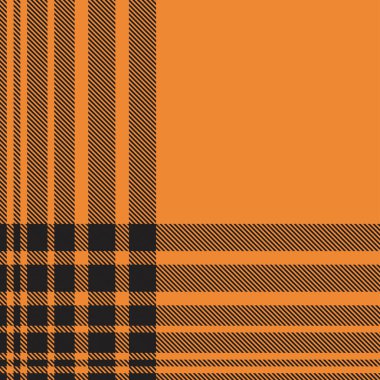 Orange Minimal Plaid textured seamless pattern for fashion textiles and graphics