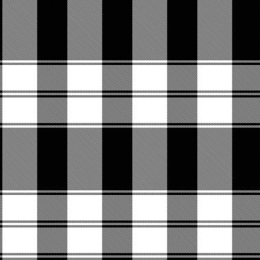 Monochrome Minimal Plaid textured seamless pattern for fashion textiles and graphics