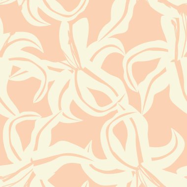 Moda tekstil, grafik, arka plan ve el sanatları için kusursuz desenli fırça darbeleri