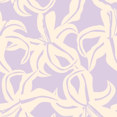 Moda tekstil, grafik, arka plan ve el sanatları için kusursuz desenli fırça darbeleri