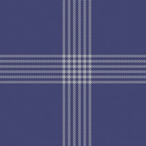 Blue Minimal Plaid Textured Seamless Pattern Fashion Textiles Graphics — 图库矢量图片