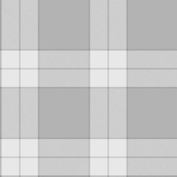 Monochrome Minimal Plaid Textured Seamless Pattern Fashion Textiles Graphics — Vettoriale Stock