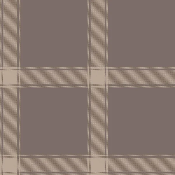 Brown Minimal Plaid Textured Seamless Pattern Fashion Textiles Graphics — 스톡 벡터