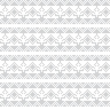 Moda tekstil, örgü ve grafikleri için Noel Ağacı panayır deseni tasarımı