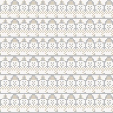 Moda tekstil, örgü ve grafikler için Noel Kardan Adam panayırı desen tasarımı