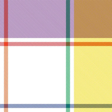 Gökkuşağı Ekoseli, kareli, ekose desenli moda tekstil ve grafikleri için uygun