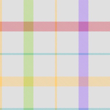 Gökkuşağı Pastel Ekoseli Moda tekstil ve grafikleri için kusursuz desen