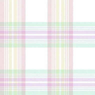 Gökkuşağı Pastel Ekoseli Moda tekstil ve grafikleri için kusursuz desen