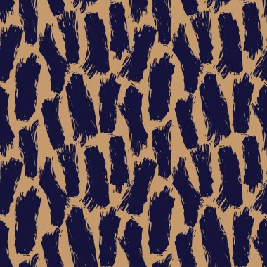 Moda tekstil, grafik ve arka plan için soyut fırça darbeleri desen tasarımı