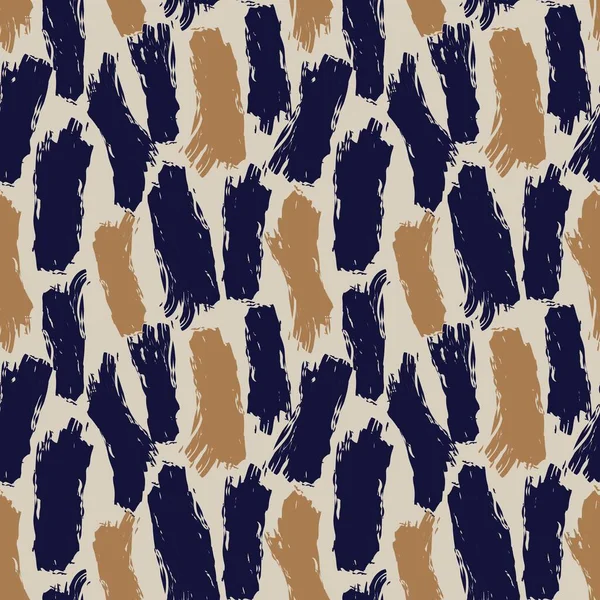 Абстрактный Рисунок Мазков Кисти Модного Текстиля Графики Фона — стоковый вектор
