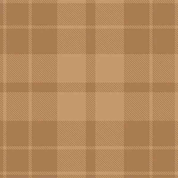 Brown Minimal Plaid Textured Seamless Pattern Fashion Textiles Graphics — Archivo Imágenes Vectoriales