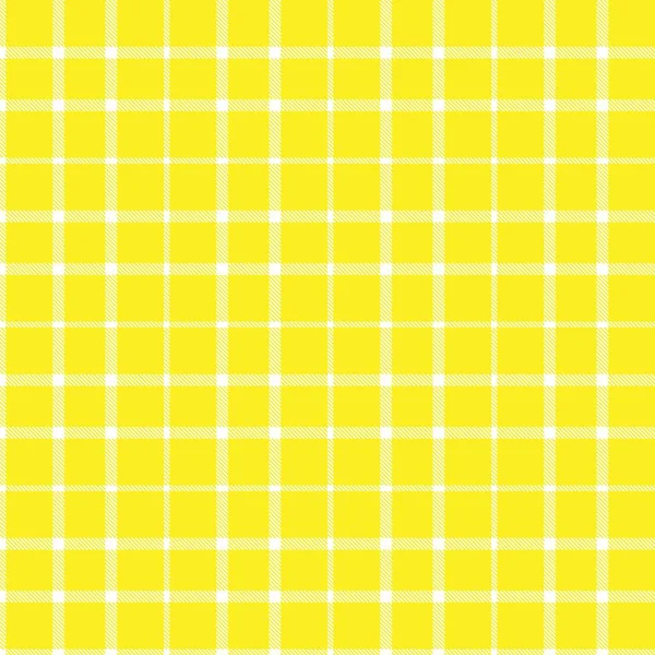 Yellow Minimal Plaid Textured Seamless Pattern Fashion Textiles Graphics — Stockvektor