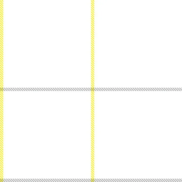 Yellow Minimal Plaid Textured Seamless Pattern Fashion Textiles Graphics — ストックベクタ