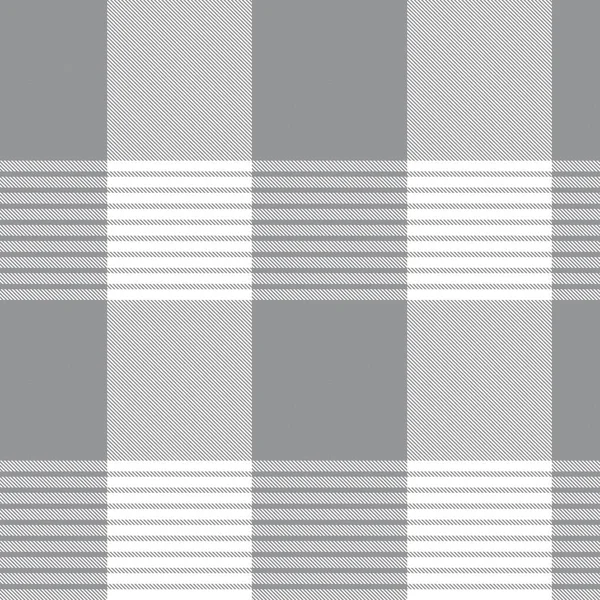 Monochrome Minimal Plaid Textured Seamless Pattern Fashion Textiles Graphics — стоковый вектор