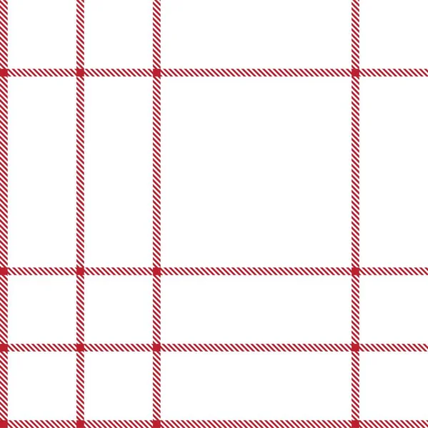 Red Minimal Plaid Textured Seamless Pattern Fashion Textiles Graphics — Wektor stockowy