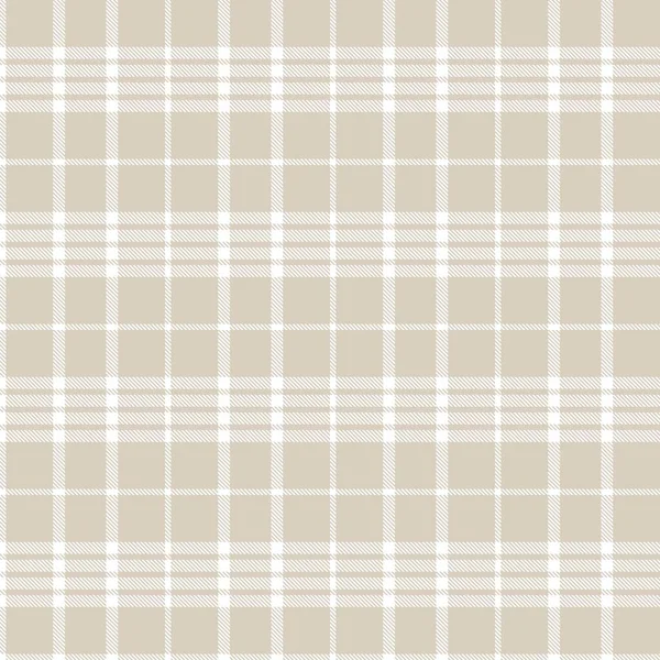 Brown Minimal Plaid Textured Seamless Pattern Fashion Textiles Graphics — Vettoriale Stock