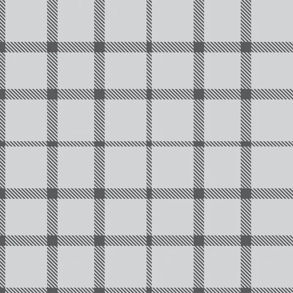 Monochrome Minimal Plaid Textured Seamless Pattern Fashion Textiles Graphics — Stockový vektor