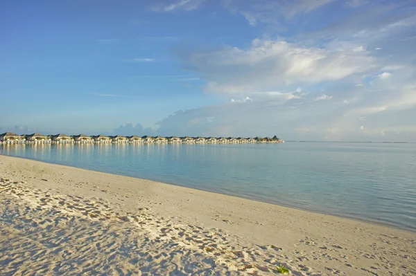 Мальдивский пляж — стоковое фото