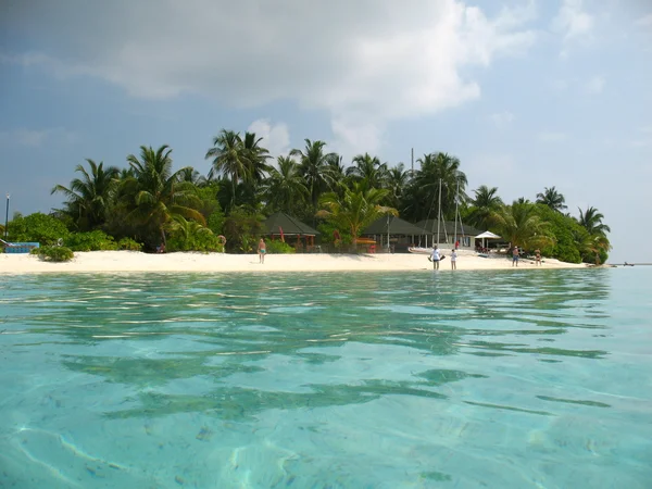 Maldiven strand — Stockfoto