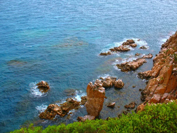 Costa brava (Spanyolország) tengeri scape — Stock Fotó