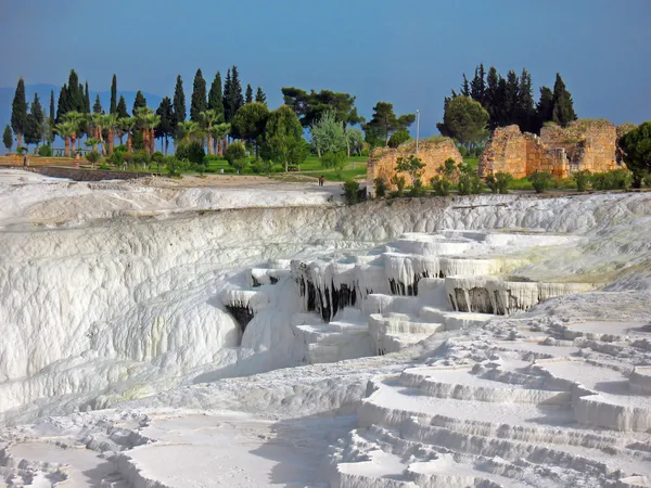 Pamukkale Truthahn — Stockfoto