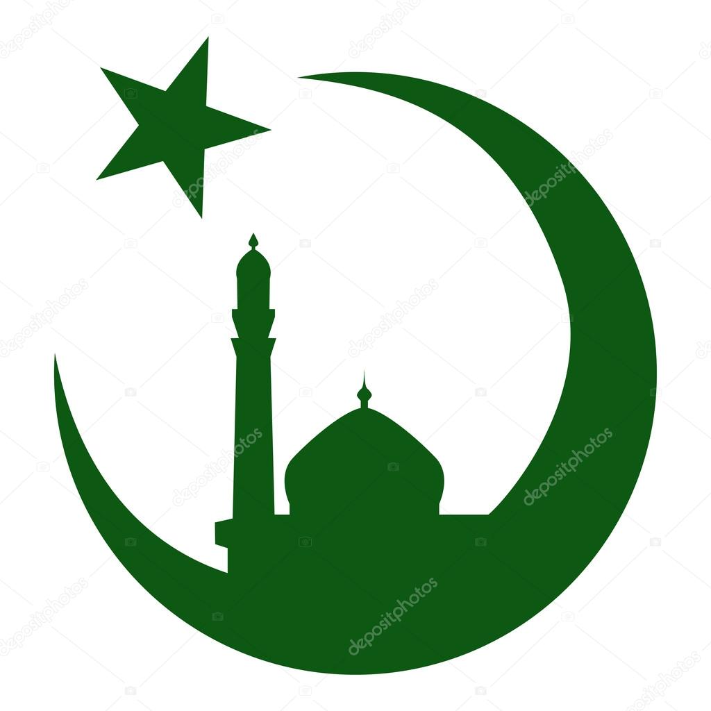 Symbol of Islam and mosque, ramadan
