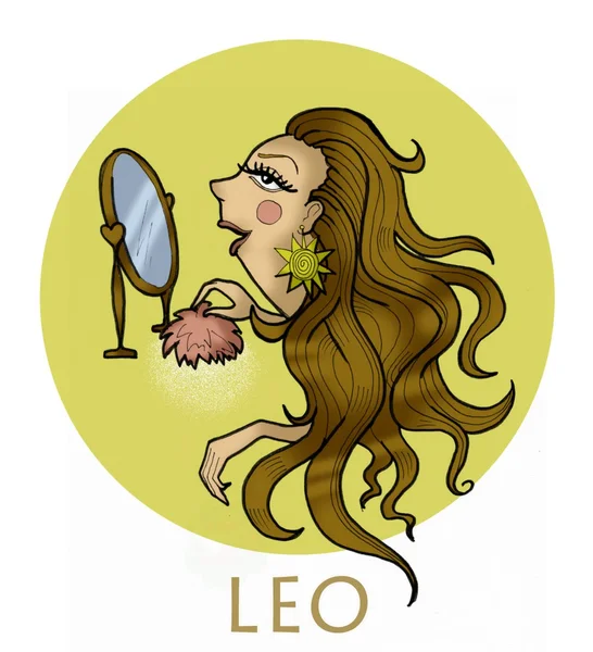 Signos del zodíaco: Leo — Foto de Stock