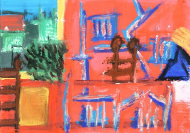 modern sanat - arka plan