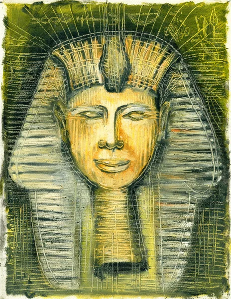 Pharaoh Tutankhamen mask — Stock Photo, Image