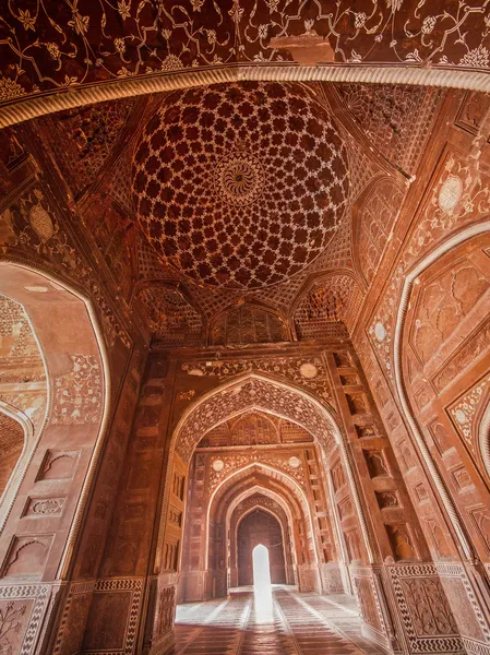 Masjid Taj Mahal Interior — Stok Foto