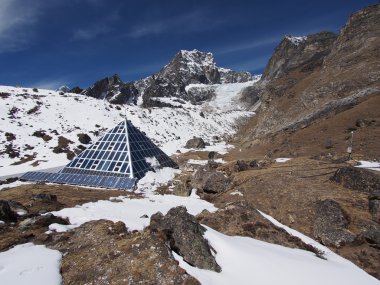 ev-k2-cnr, aka İtalyan Piramit, everest ana kampı trek, nepal