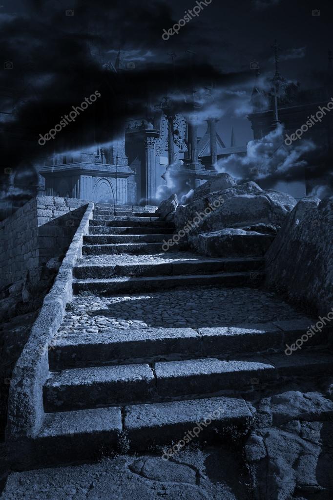 Stair To Heaven Or Hell Stock Photo C Zacariasdamata