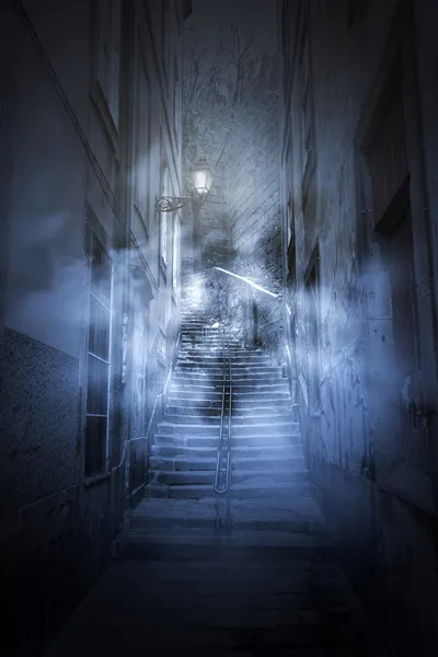 Scary alley — Stock Photo, Image