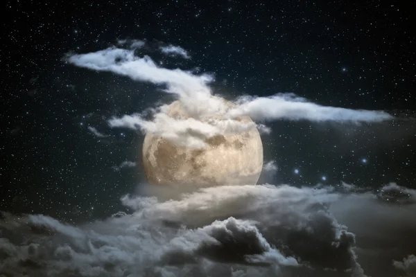 Noite de lua cheia — Fotografia de Stock