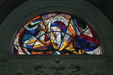 Katolik vitray pencere