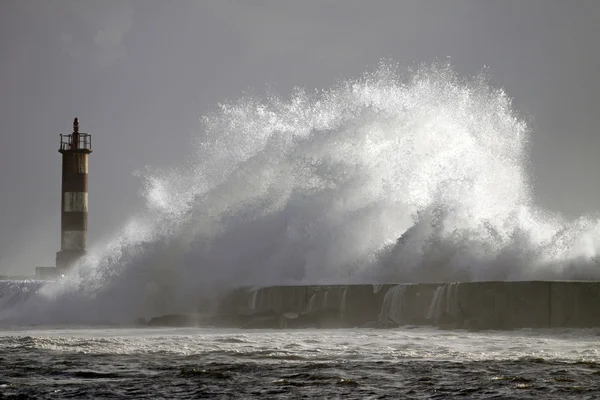 Kusursuz fırtına dalgası — Stok fotoğraf