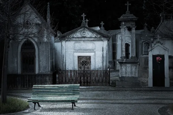老公墓地 — ストック写真