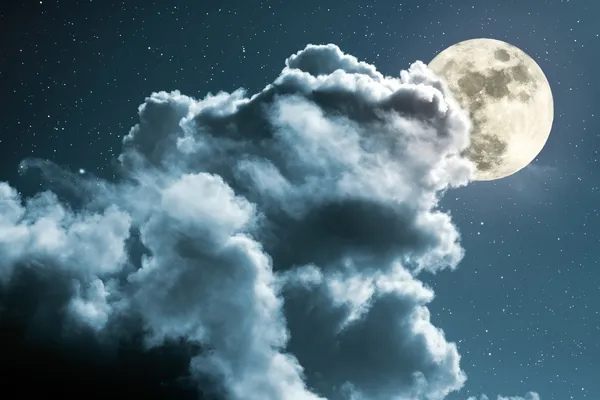 Full moon night — Stock Photo, Image