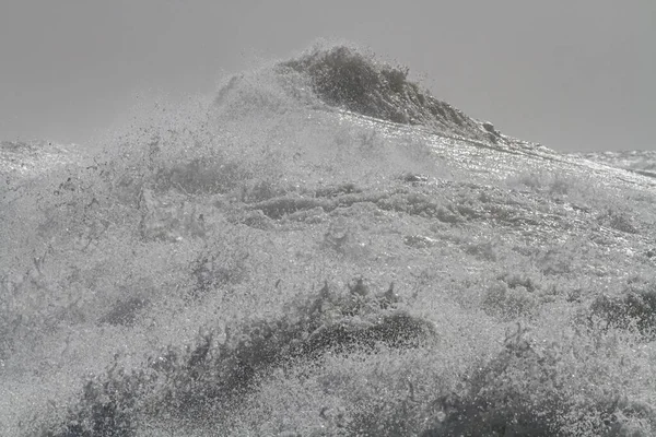 Detailed Huge Stormy Sea Wave — 스톡 사진