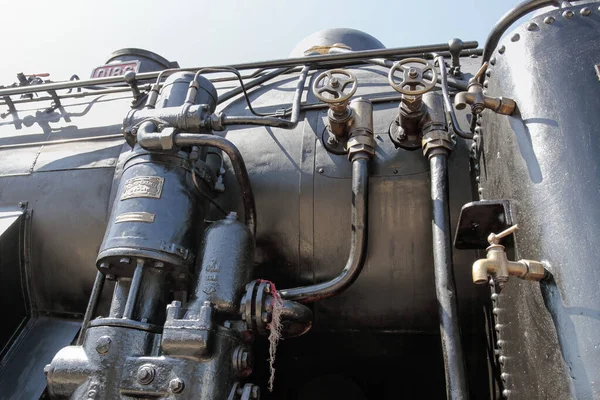 Regua Portugal July 2009 Interesting Details Old Henschel Sohn Steam — Fotografia de Stock