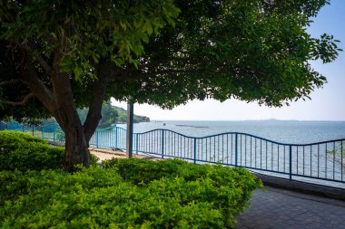 Yukarı Göl, Bhopal, Madhya Pradesh, Hindistan 'ın güzel manzarası..