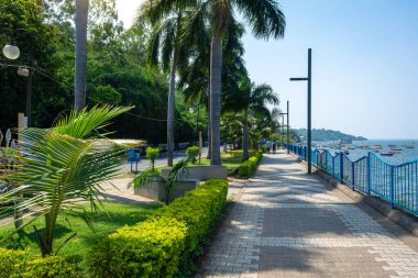 Yukarı Göl, Bhopal, Madhya Pradesh, Hindistan 'ın güzel manzarası..