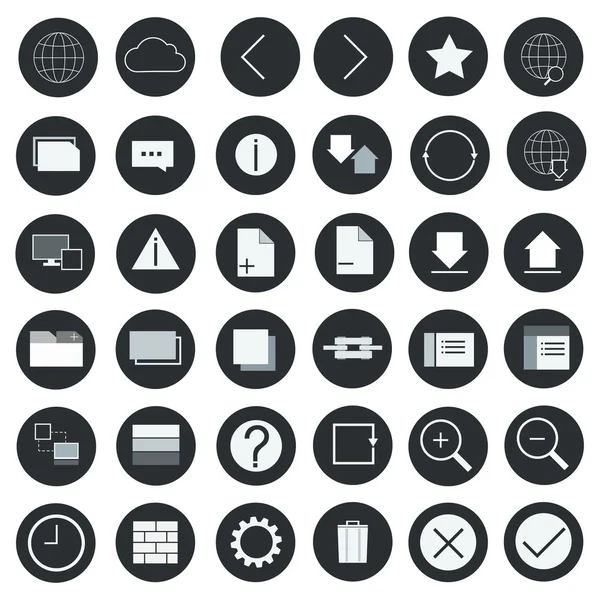 Internet Icons set