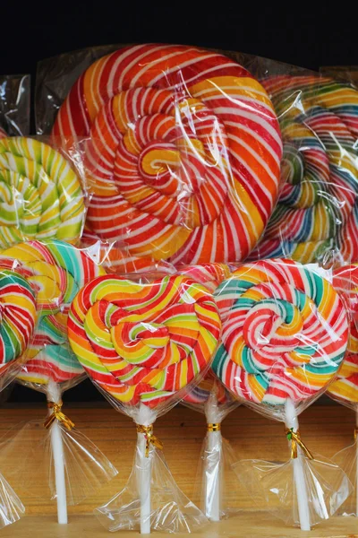 Candy v mnoha barvách. — Stock fotografie