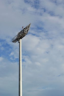 stadyum Aydınlatma direkleri.