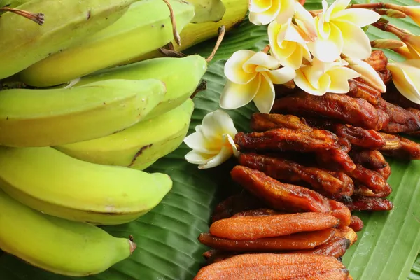 Banane séchée - bananier — Photo