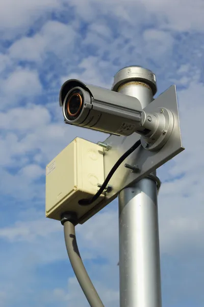 CCTV ile gök — Stok fotoğraf