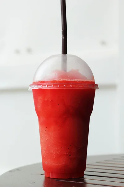 Watermelon smoothie. — Stock Photo, Image
