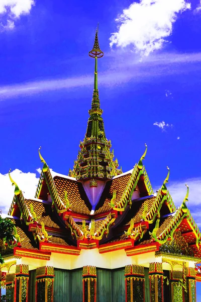 Dit beeldhouwwerk - meten van thailand. — Stockfoto